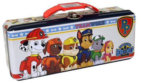 tote box paw patrol metal case tin389407|Toy Boxes : PAW Patrol .